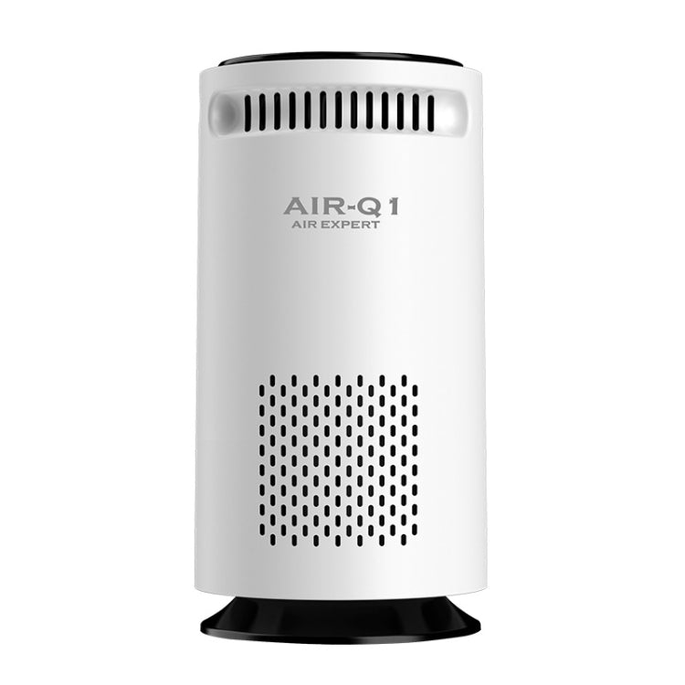 Car Negative Ion Air Purifier Odor Removal Aromatherapy(White)