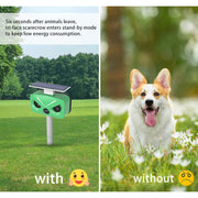 Outdoor Solar Animal Repeller Multi-functional Bird/Cat/Rat Repeller(SJZ028-2)