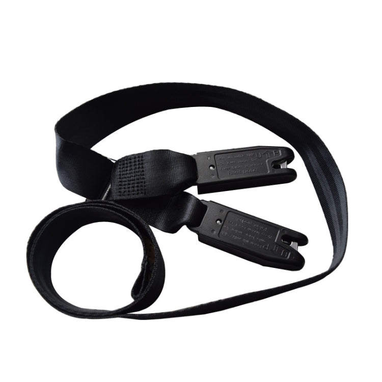 ISOFIX Interface Connection Belt Car Child Safety Seat Belt(Black)