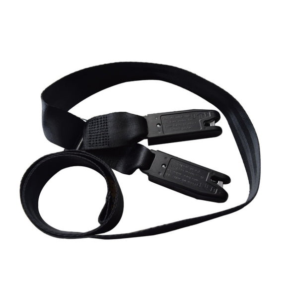 ISOFIX Interface Connection Belt Car Child Safety Seat Belt(Black)