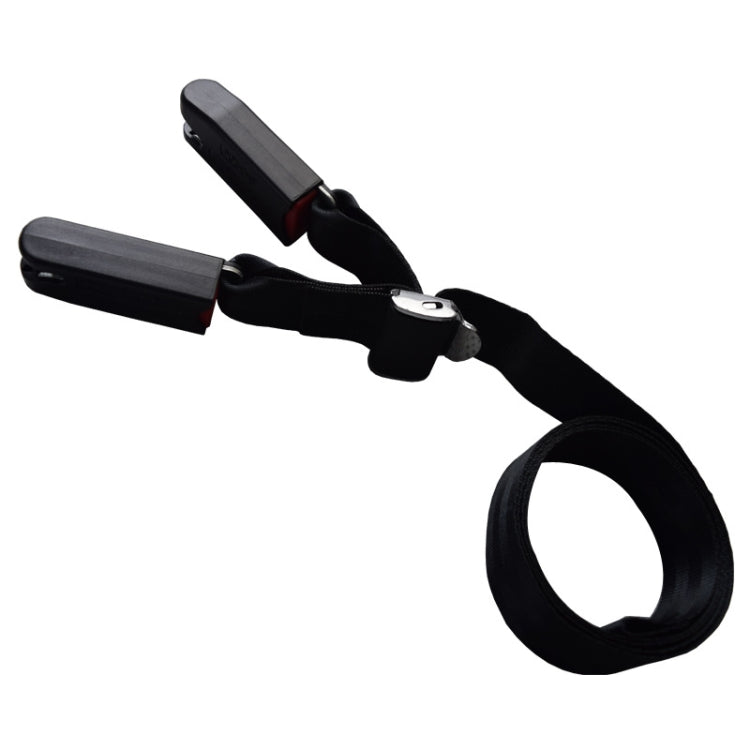 ISOFIX Interface Connection Belt Car Child Safety Seat Belt(Black)