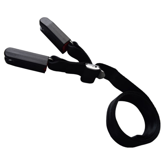 ISOFIX Interface Connection Belt Car Child Safety Seat Belt(Black)