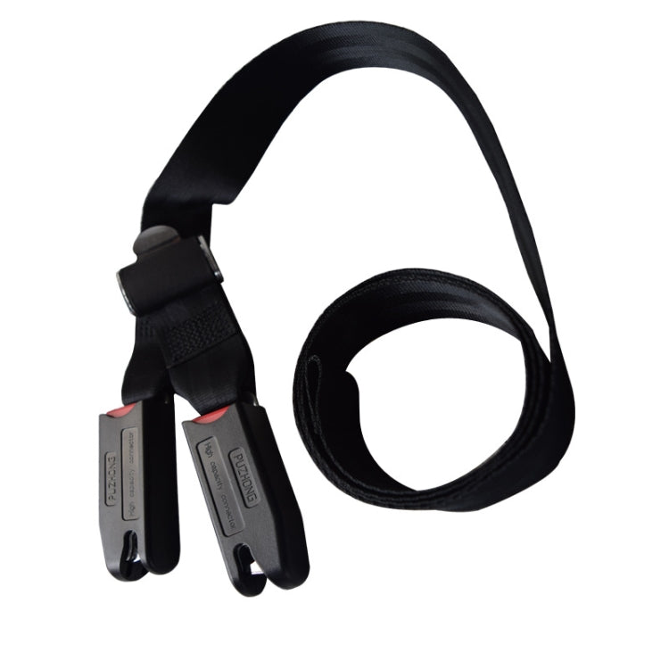 ISOFIX Interface Connection Belt Car Child Safety Seat Belt(Black)