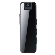 Mrobo D6 1080P Rotating Camera Night Vision Video Recorder With Back Clip, Size: No-memory(Black)