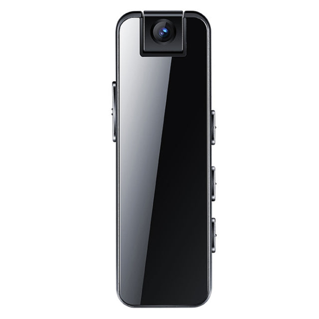 Mrobo D6 1080P Rotating Camera Night Vision Video Recorder With Back Clip, Size: 16 GB(Black)