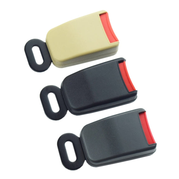 Car Seat Two-point Safety Belt Safety buckle(Black)