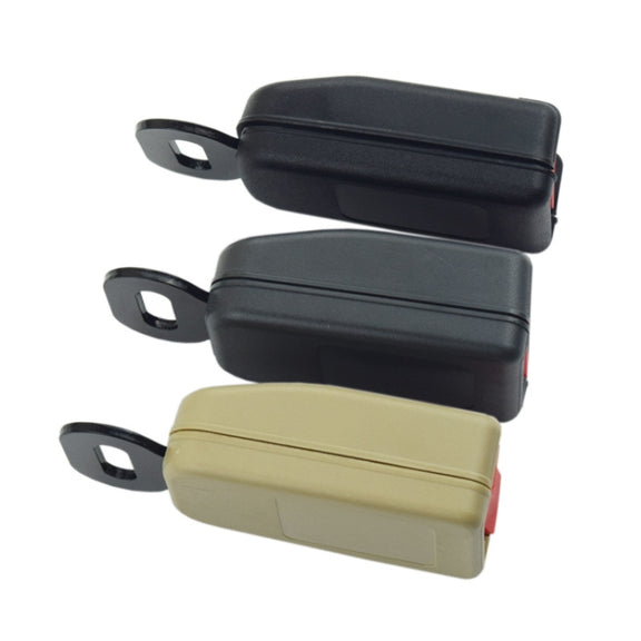 Car Seat Two-point Safety Belt Safety buckle(Black)