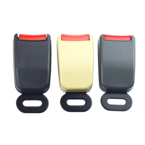 Car Seat Two-point Safety Belt Safety buckle(Black)