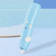 USB Charging Low-Temperature Wireless Graffiti Printing Pen Set Children DIY 3D Painting Pen(Light Blue) - 3D Printer by PMC TechLife | Online Shopping South Africa | PMC TechLife | Buy Now Pay Later Mobicred