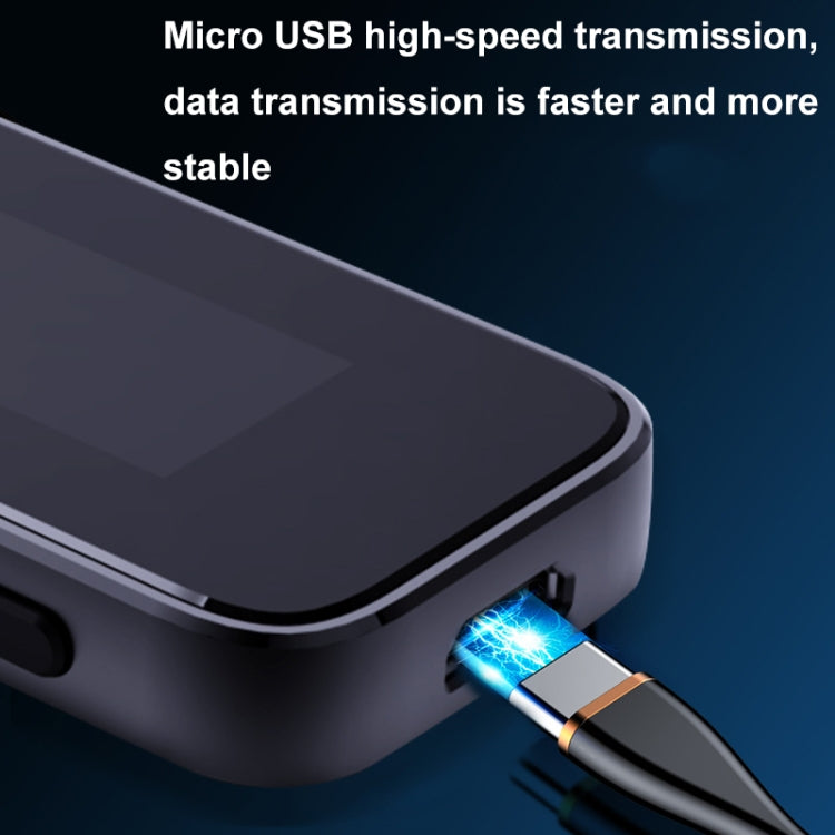 Mrobo RV18 0.96-Inch Color Screen Smart Noise Reduction Recording Pen, Capacity: 8GB(Enhanced)