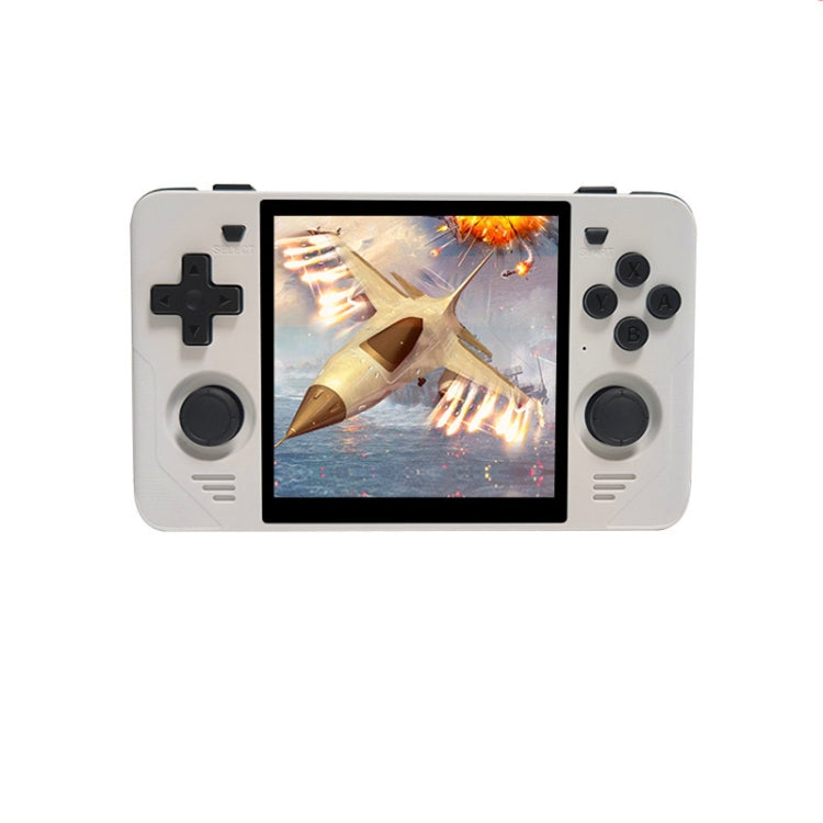 POWKIDDY RGB30  4 Inch IPS Screen Handheld Game Console Built In WIFI＋Bluetooth 16GB+64GB(White)