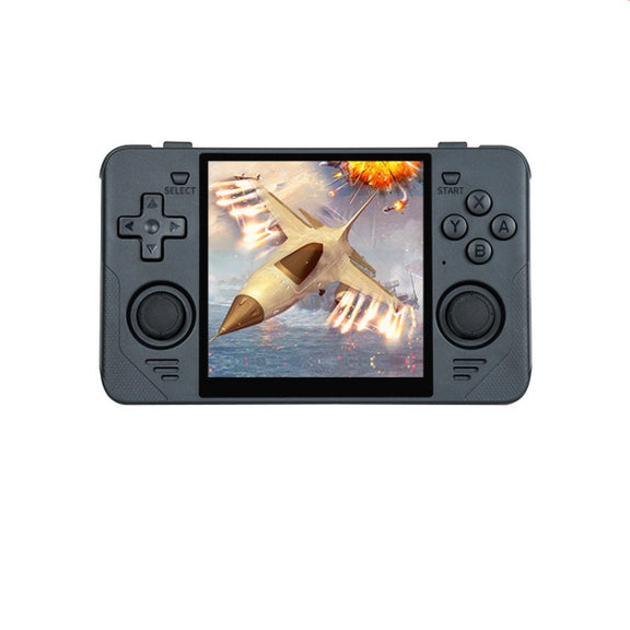 POWKIDDY RGB30  4 Inch IPS Screen Handheld Game Console Built In WIFI＋Bluetooth 16GB+64GB(Black)