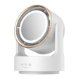 3 In 1 Multifunctional Desktop Fan with LED Light Cosmetic Mirror USB Plug Non-Oscillating - Electric Fans by PMC TechLife | Online Shopping South Africa | PMC TechLife | Buy Now Pay Later Mobicred