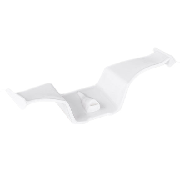 Car Mini Rear Wing Without Punching Decorative Stickers, Color: White Without Wind Leaves