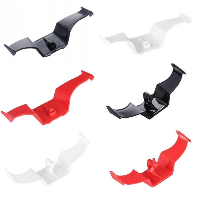 Car Mini Rear Wing Without Punching Decorative Stickers, Color: Black With Wind Leaves
