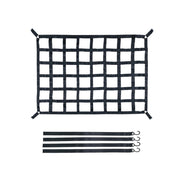 127x106cm Truck Bed Cargo Net Pickup Bed Netting Strap
