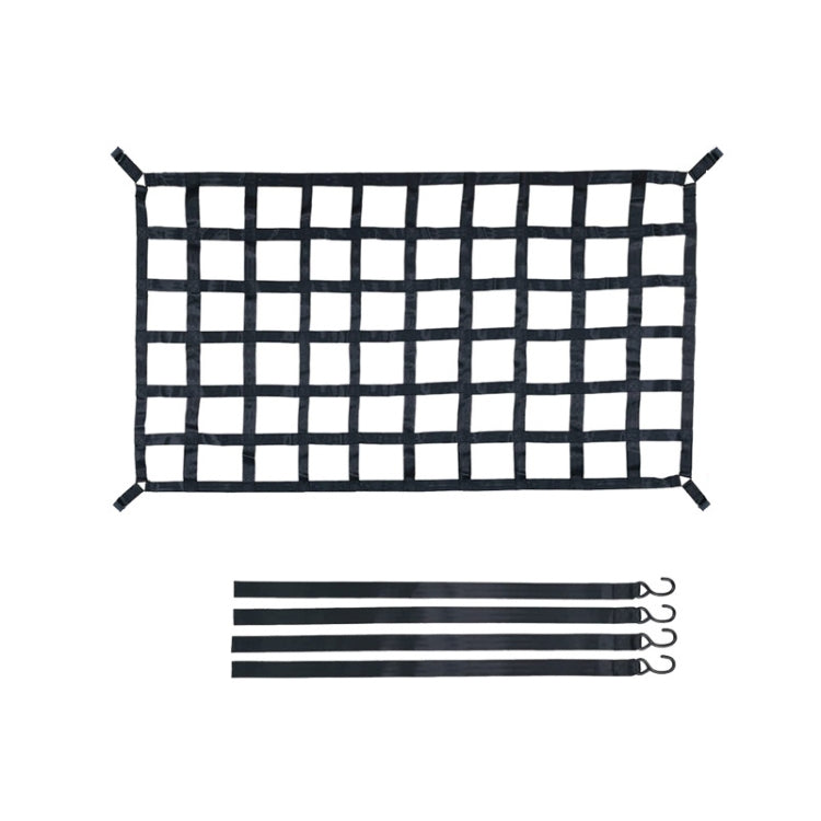 208x127cm Truck Bed Cargo Net Pickup Bed Netting Strap