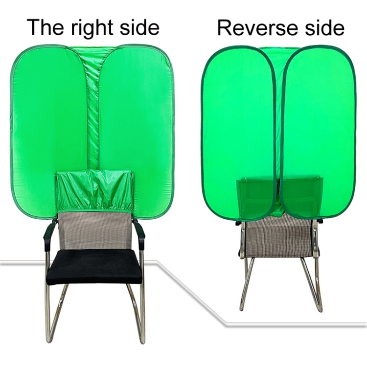 Live E-sports Double-sided Background Cutout Green Screen For Chair(0.42kg)