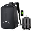 17 inch Multifunctional Waterproof Business Sports Laptop Backpack with USB Port(Dark Gray) - free shipping - PMC TechLife - Order now!