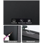 17 inch Multifunctional Water-resistant Business Sports Laptop Backpack with USB Port(Black)
