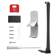 For PS5 Slim JYS-P5193 Console Wall Mount Hanging Storage Rack With Headphone Grip Organizer(Black)