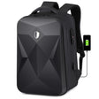 17 inch Password Lock Large Capacity Waterproof Laptop Backpack with USB Port(Black) - Backpack by PMC TechLife | Online Shopping South Africa | PMC TechLife | Buy Now Pay Later Mobicred