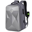 17 inch Password Lock Large Capacity Waterproof Laptop Backpack with USB Port(Dark Gray) - free shipping - PMC TechLife - Order now!