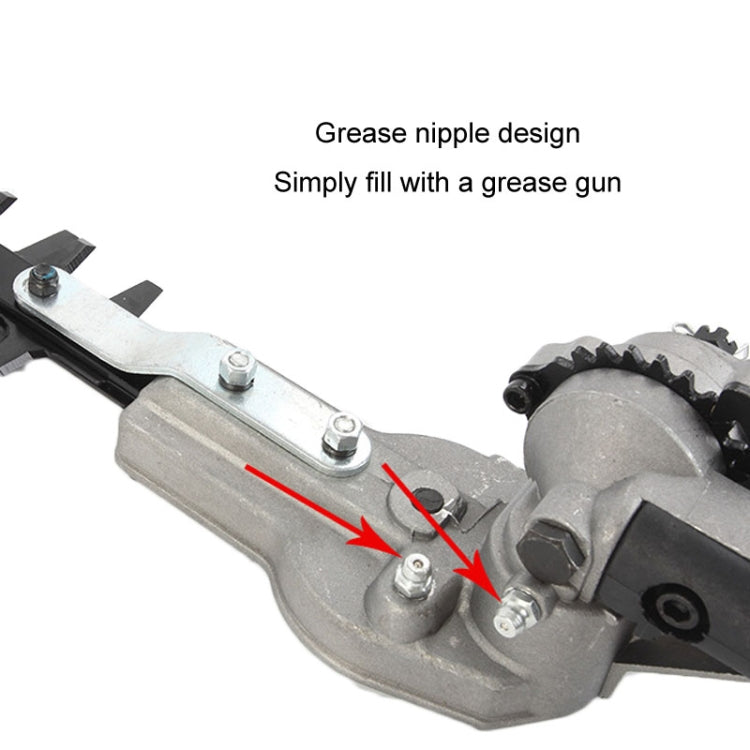 High Branch Shears Hedge Work Trimmer Tall Tree Pruning Tool, Model: 26x9 Teeth Regular