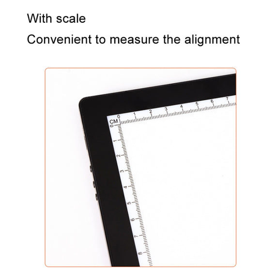 A3-D28B LED Smart Charging Copy Desk Line Drawing Hand Drawing Transparency Copy Platform With 1m Type-C Line+Removable Clip