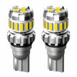 2pcs T10 3030+4014 18LED Constant Current Decoder Indicator Light Reversing Light(White) - Clearance Lights by PMC TechLife | Online Shopping South Africa | PMC TechLife | Buy Now Pay Later Mobicred
