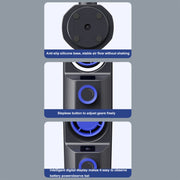 Intelligent Digital Display 100-Speed Stepless Speed Desktop Shaking Head Tower Fan(Dark Gray)