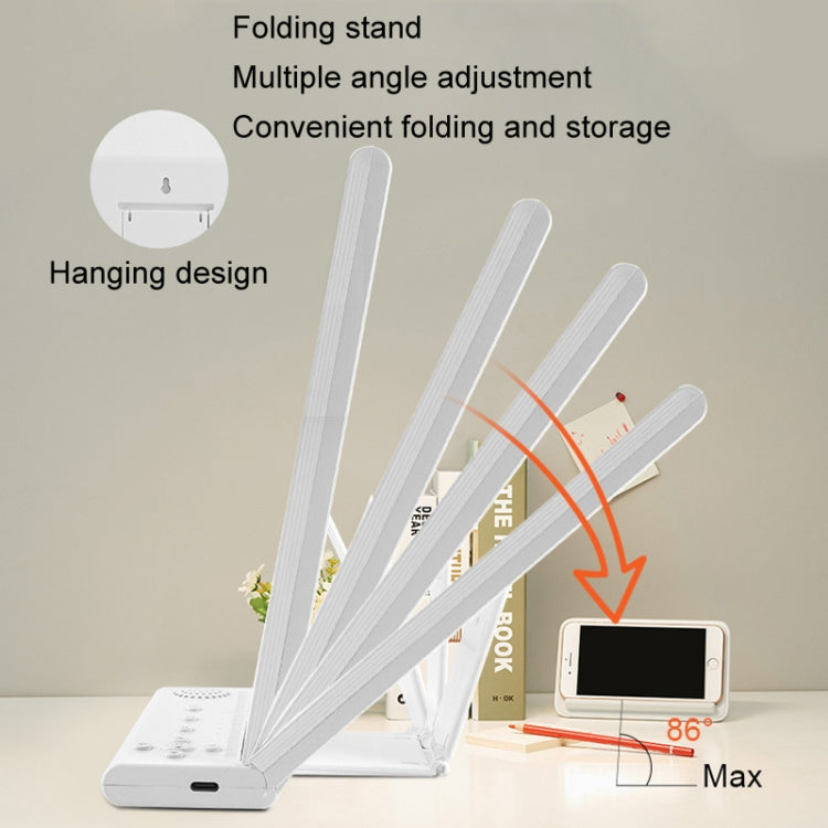 SAD White Noise Phototherapy Lamp Smart Emotional Night Light Music Decompression Therapy Light With Type-C Line+US Plug