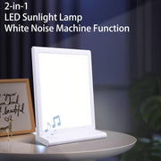 SAD White Noise Phototherapy Lamp Smart Emotional Night Light Music Decompression Therapy Light With Type-C Line