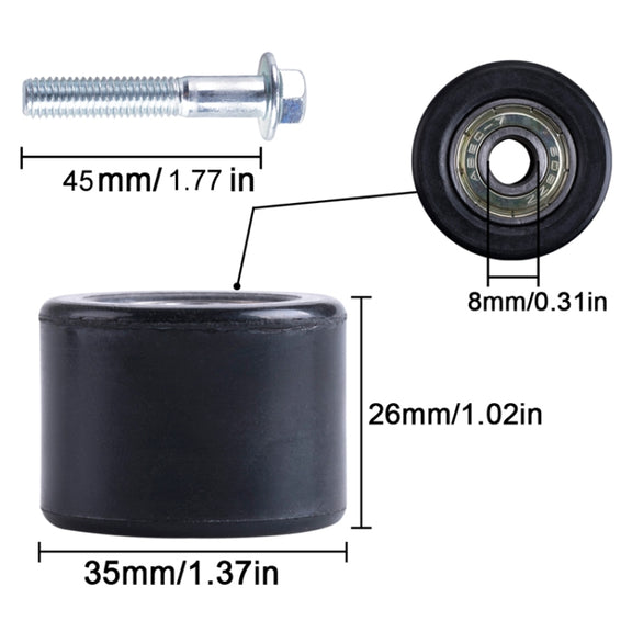For Yamaha YFZ 350 Banshee 8mm Chain Tensioner Roller