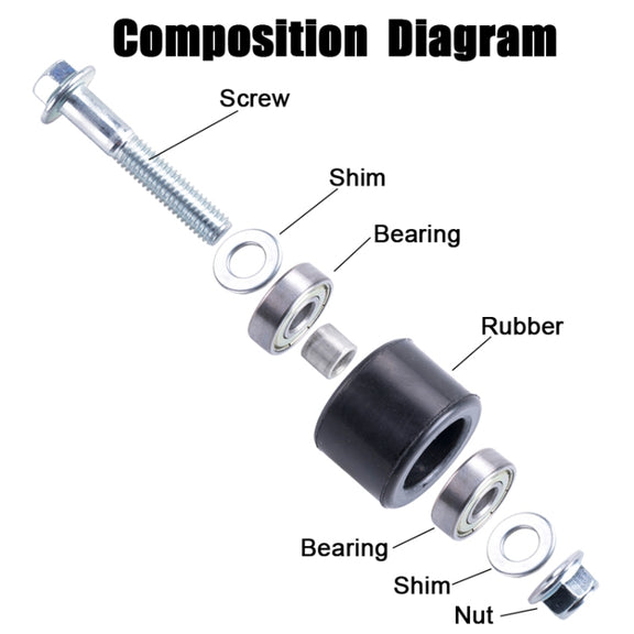 For Yamaha YFZ 350 Banshee 8mm Chain Tensioner Roller