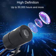 1pair Motorcycle Angel Wings Welcome Light LED Chassis Modified Wings Projector Light(White)