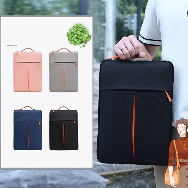 13-14 Inch Portable Laptop Sleeve Bag Travel Carry Case Cover(Blue)
