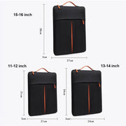 11-12 Inch Portable Laptop Sleeve Bag Travel Carry Case Cover(Grey)