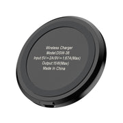 DSW-36B Mobile Phone Wireless Charger Mini 15W Fast Charging Type-C Round QI