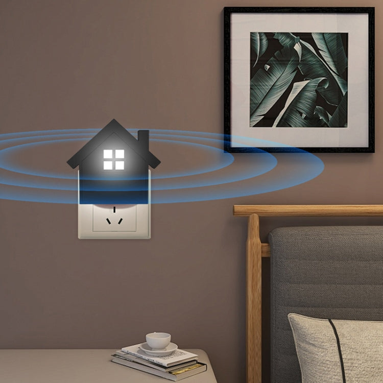 LJ-MWQ USB Plug Ultrasonic Night Light Mosquito Repellent Household Indoor Mosquito Repellent Lamp(Black)