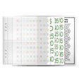 25sheets /Set A5 6 Holes Save Money Challenge Envelopes Replacement Inner Page, Spec: Set 3 - Notebooks by PMc TechLife | Online Shopping South Africa | PMc TechLife | Buy Now Pay Later Mobicred