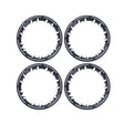 For 2024 Tesla Model 3 Half Hemming Luminous Hubcaps(4pcs/ Set) - Wheels Tires & Parts by PMC TechLife | Online Shopping South Africa | PMC TechLife | Buy Now Pay Later Mobicred