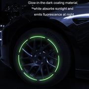 For 2024 Tesla Model 3 Half Hemming Luminous Hubcaps(4pcs/ Set)
