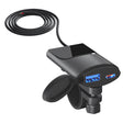 Fast Charging Dual-USB QC3.0 Motorcycle Cell Phone Charger - Battery Charger by PMC TechLife | Online Shopping South Africa | PMC TechLife | Buy Now Pay Later Mobicred