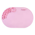 59 x 40cm  Oval Silicone Painting Pad Art Mat for Drawing Clay(Pink) - free shipping - PMc TechLife - Order now!