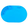 59 x 40cm  Oval Silicone Painting Pad Art Mat for Drawing Clay(Blue) - free shipping - PMc TechLife - Order now!
