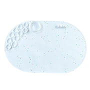 59 x 40cm  Oval Silicone Painting Pad Art Mat for Drawing Clay(Color)
