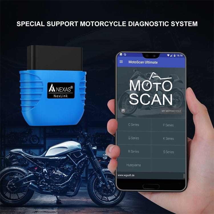 Nexas Bluetooth 5.0 OBD2 Diagnostic Scanner For IOS/Android