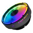 COOLMOON CPU Cooler Desktop Computer Auto Color Change Multi-Platform Mute Cooling Fan(Colorful Fine Aperture) - Fan Cooling by COOLMOON | Online Shopping South Africa | PMC TechLife | Buy Now Pay Later Mobicred