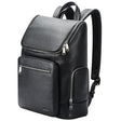 Bopai 61-122431 Large-capacity First-layer Cowhide Business Waterproof Laptop Backpack(Black) - free shipping - PMC TechLife - Order now!